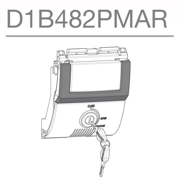 Shad SH48 Replacement Premium Locking Mechanism (Titanium)